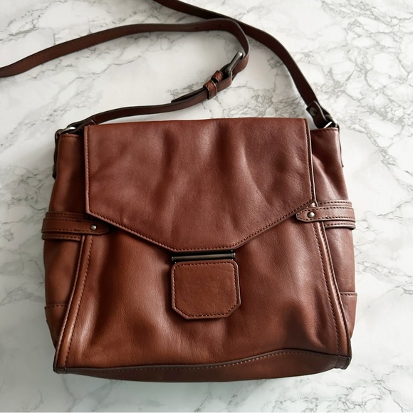 Kooba Bags 42 Kooba Soft Supple Brown Genuine Leather Crossbody